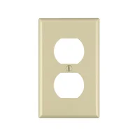 Tapa de Pared Blanca Leviton 88003 para Toma e Interruptor Doble