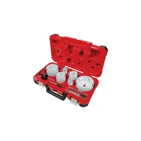 Juego de Sierras Perforadoras Milwaukee Hole Dozer para Electricistas con 19 Piezas