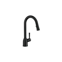 Grifo para Cocina Monocomando Arco Alto Negro Mate