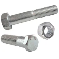 Perno Hexagonal Inoxidable Tuerca 3/8X11/2 2 Unidades Fixser