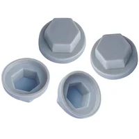 Tapon Hex.P/Tor 5/16 Gris 4 Undidades