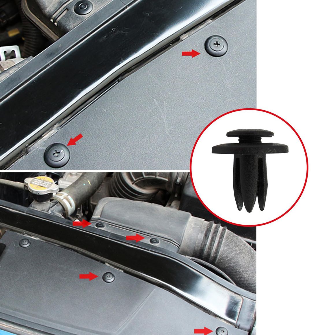Broche Plastico Con Seguro M8 X 10mm (2U) - Homecenter.com.co