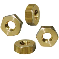 Tuerca Hexag Bronce 1/8 2U