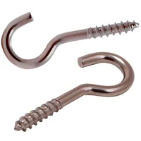 Cancamos Abierto Niquelado 7X21/2 2 Unidades Fixser