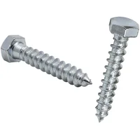 Tirafondo Hexagonal Inox. M8 X 50Mm (2U)