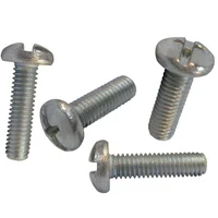 Tornillo Estufa Cilindrica M6-1.0 X20 4 Unidades Fixser