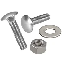 Carriage Inoxidable Tu+Ar 3/8X21/2 2 Unidades Fixser