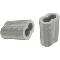 Ajuste Cable Aluminio 3/8 2 Unidades