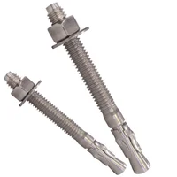 Perno+Tuerca Inoxidable 3/8X3 2 Unidades Fixser