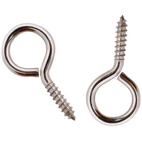 Cancamos Cerrado Niquelado. 7X23/4 2 Unidades Fixser