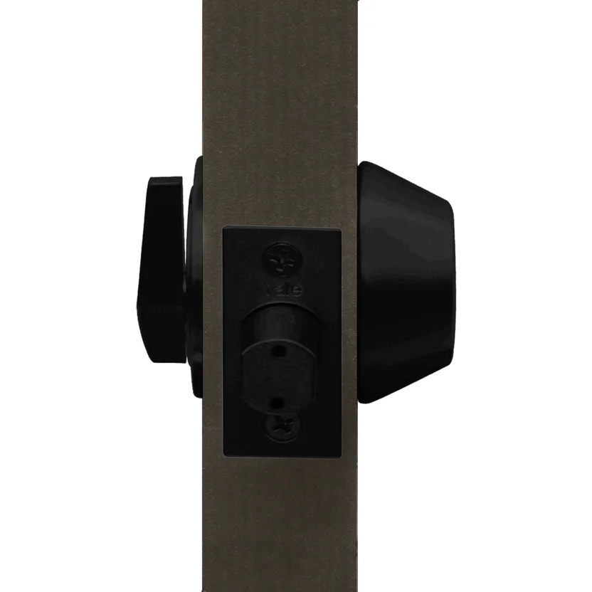 CERROJO YALE KENT NEGRO LLAVE LLAVE