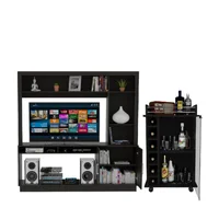 Combo Sala Ezra Rack de TV + Bar