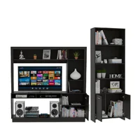 Combo Sala Farid Rack de TV + Biblioteca
