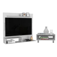 Combo Sala Bastian Panel de TV + Mesa de Centro