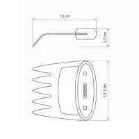 Garra Parrillera para Sostener Carne Asada Tramontina