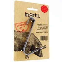 Accesorio Kit Ganchos X6 Para Asador De Barril