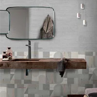 Base Decorada Vertice Multicolor Cu 30.1x75.3 Cm Lt