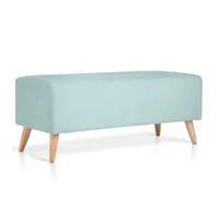 Puff Banco Otomano Liso Menta