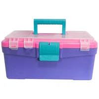 Cosmetiquera Morada Fucsia 35.5X20X34Cm