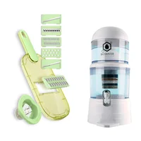 Combo Filtro de Agua + Rallador Cocina 6 en 1 Chef Master