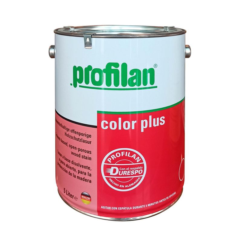 Pintura para madera en exterior base solvente incoloro 5 lts profilan ...