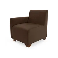Poltrona Girona Brazo Derecho 80X70X73 Tela Chocolate