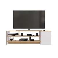 Mesa Tv Flat 50X160X40Cm Duna Blanco