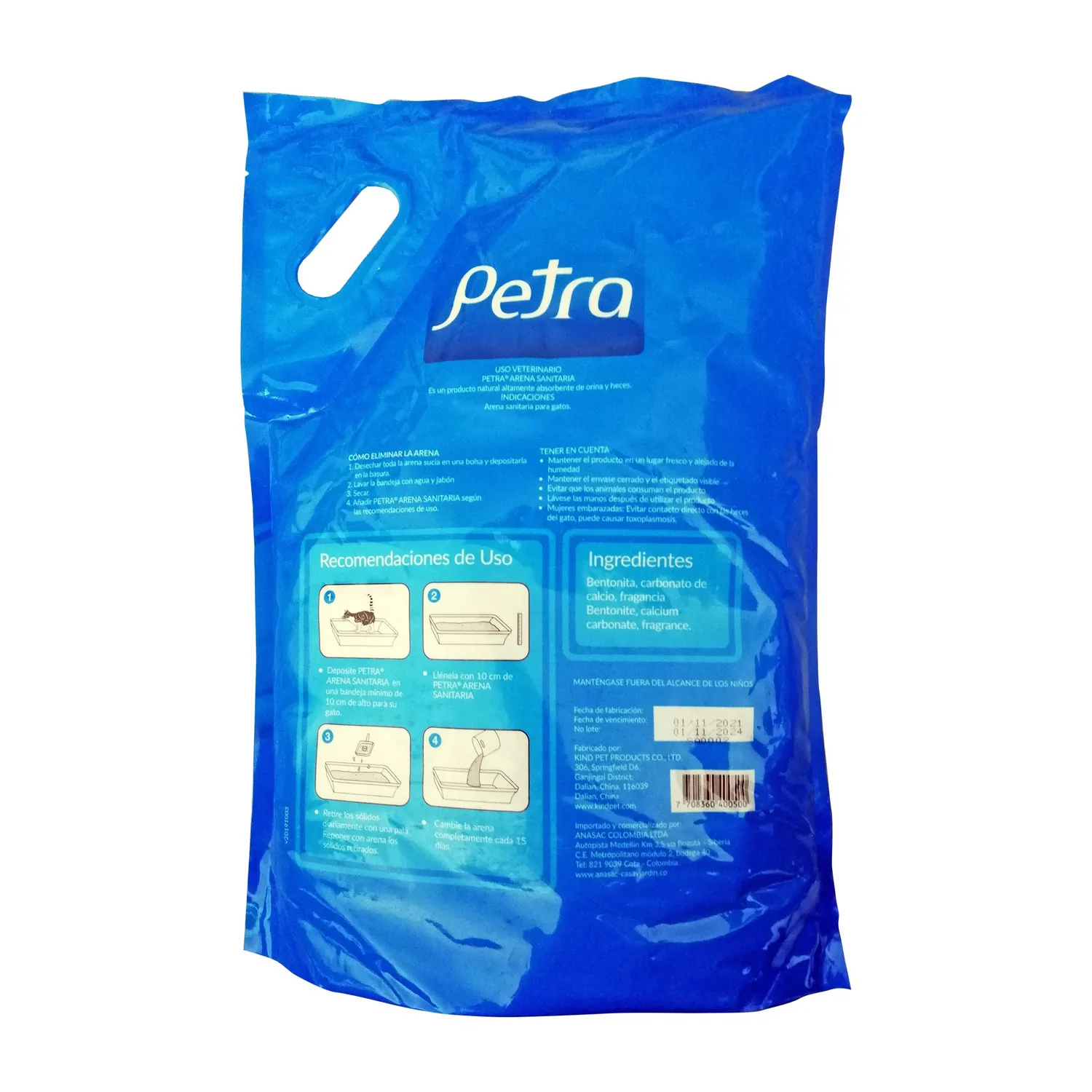 Precio Especial Arena Sanitaria Gato 4kg x3 Unidades 4