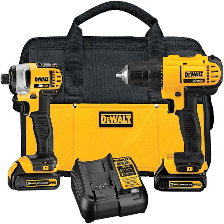 Taladro Atornillador 20 V y Atornillador de impacto 1.3 Ah 20 V