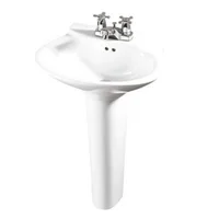 Lavamanos Avanti con Pedestal Blanco Corona