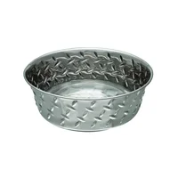Comedero Para Perro Diseño De Diamantes Capacidad Boss 4.73 L