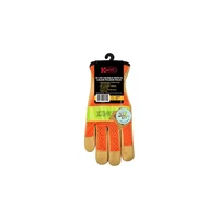 Guantes Reflectivos Kinco L para Hombre con Pulgar Keystone y Puño Fácil de Usar