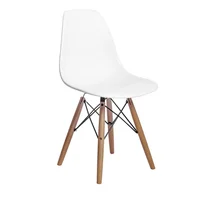 Set 4 Sillas Eames Eiffel Moderna Blanco