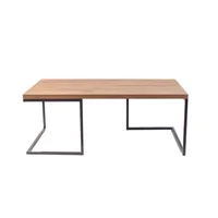 Mesa de Centro Hakim 100X50X40 Estructura en Acero
