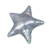 Cojín Decorativo Navideño Estrella - Plateado