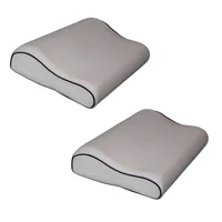 Set x2 Almohadas Viscoelásticas Cervical Media 50X11cm