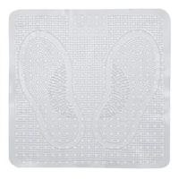 Tapete de Baño Antiestres 43.5X43.5cm Set X 12 Unidades