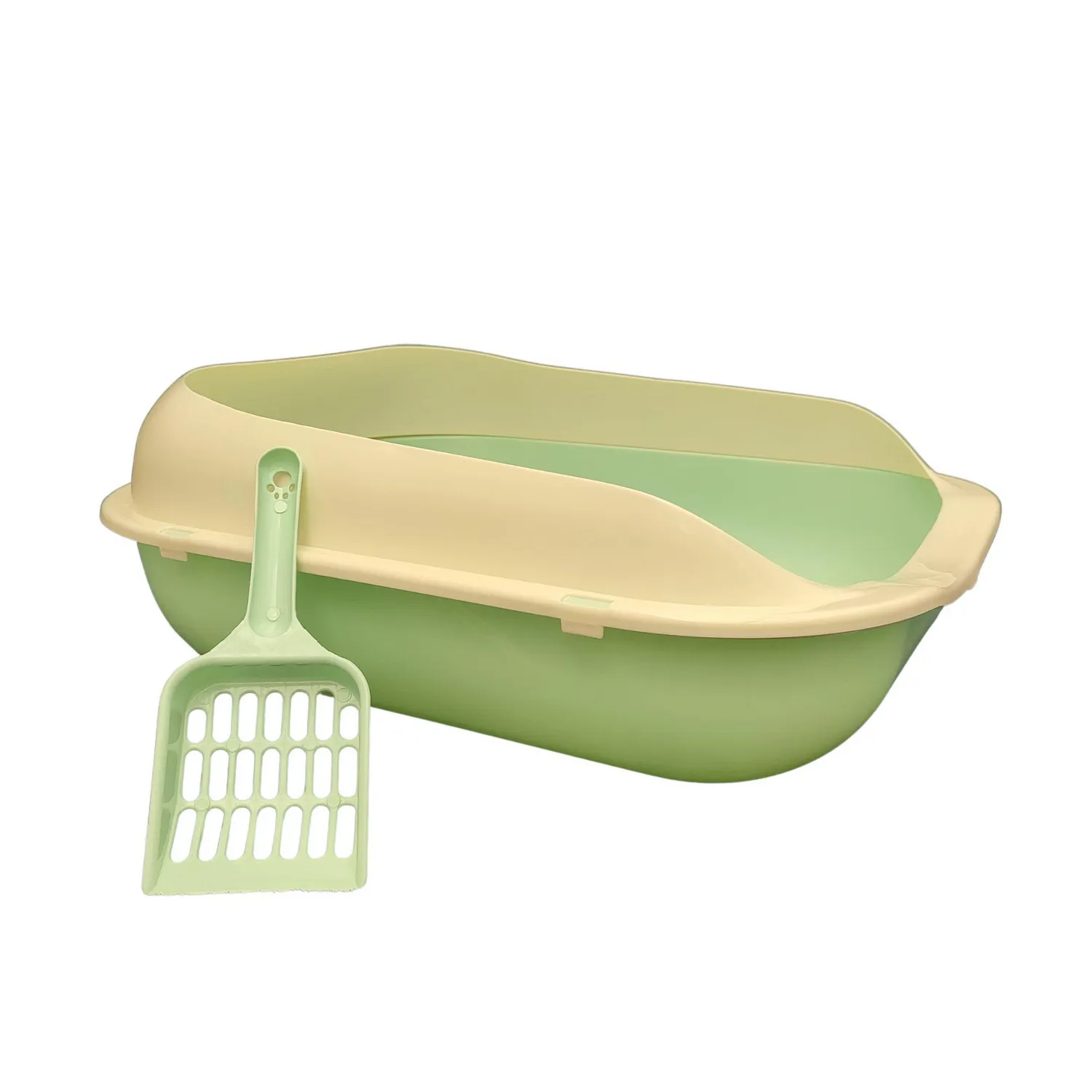 Bandeja gatos con pala 47x39x19cm pqn gris bp 250 pet center