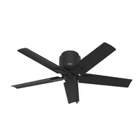 Ventilador De Techo Industrial Sin Luz 5 Aspas 4196 CFM Negro Hunter Fan