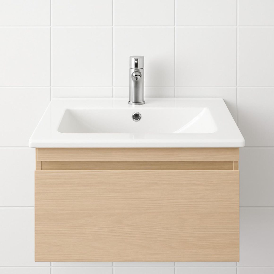 Kit Lavamanos Incrustar Farzi 50X46+Grifería - Homecenter.com.co