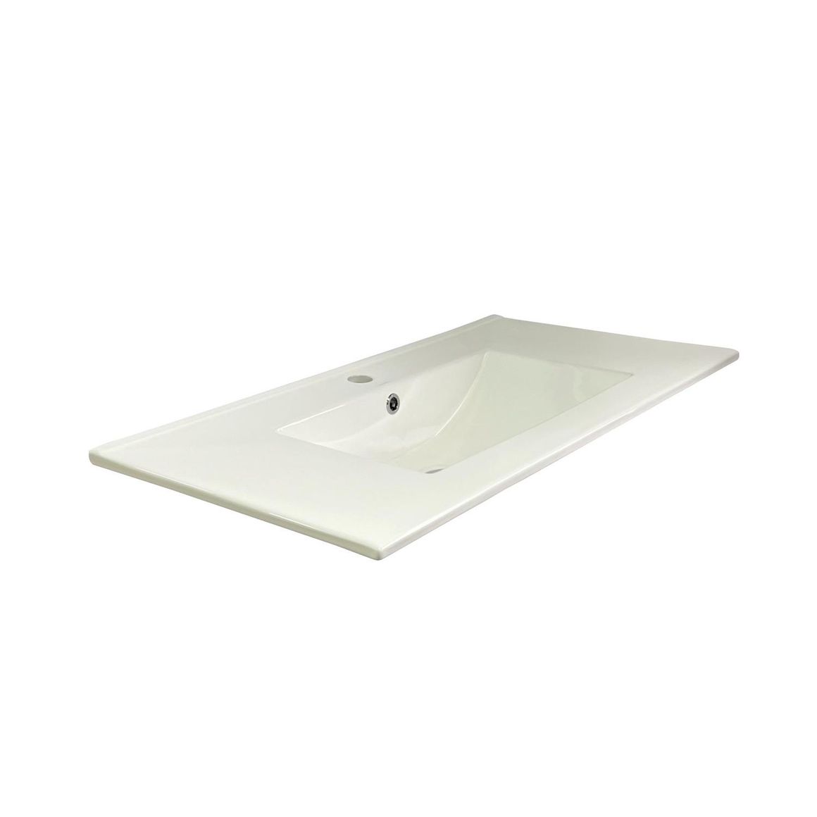 Kit lavamanos incrustar farzi 90x46+desague - Homecenter.com.co