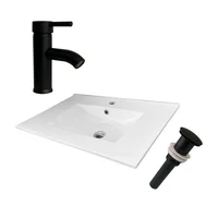 Kit lavamanos incr farzi 70x46+griferia+desague