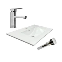 Kit lavamanos incr farzi 80x46+griferia+desague