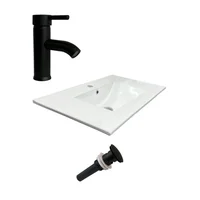 Kit lavamanos incrus farzi 80x46+grifer+desague