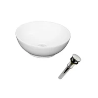 Kit Lavamanos Vessel Bowl 32Cm+Desaguepush