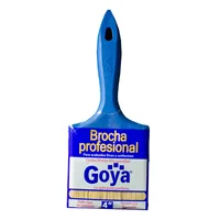 Brocha en Cerda Mona Cabo Azul De 4 Set X 48 Unidades