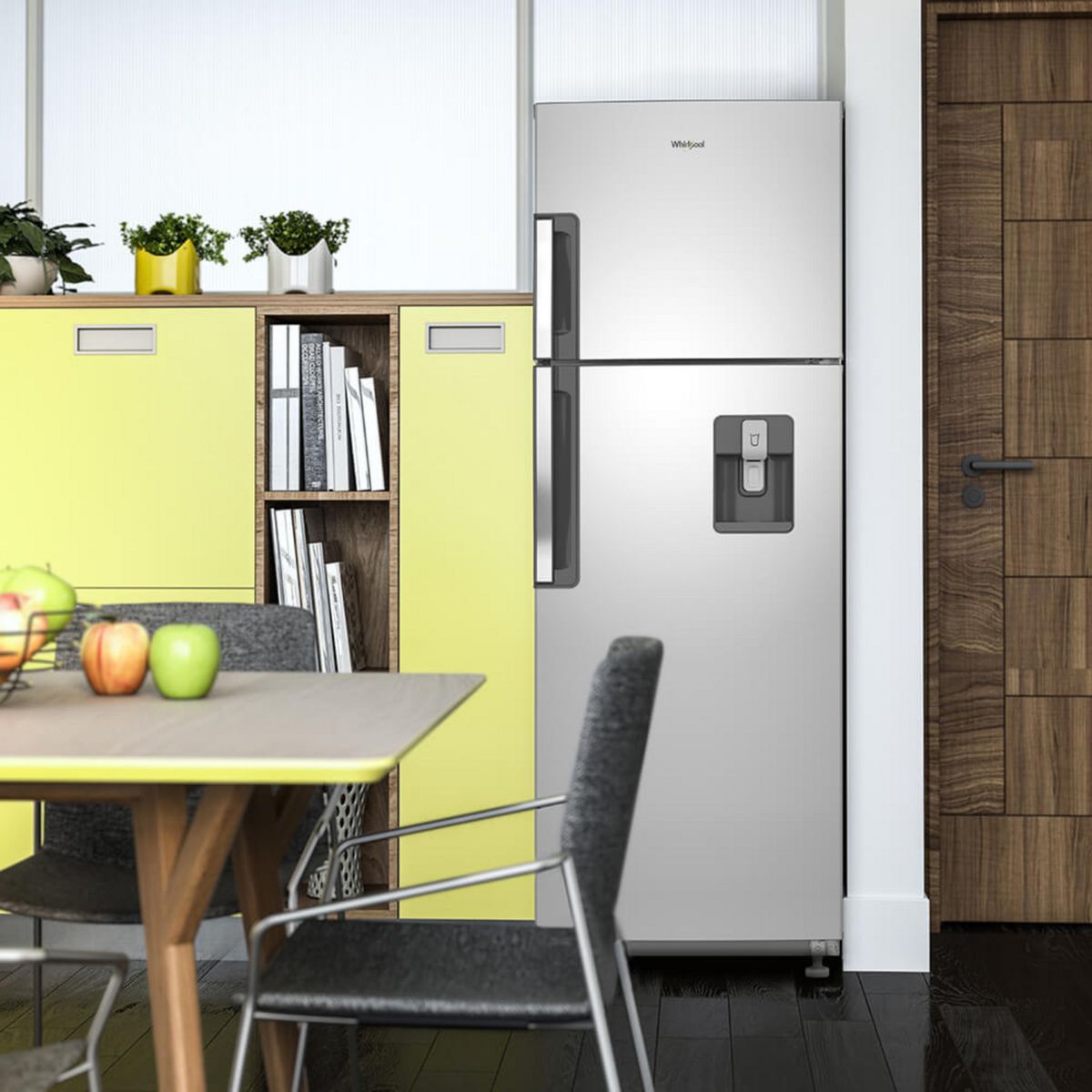 WHIRLPOOL - Nevera No Frost Top Mount 258 Litros WRW25