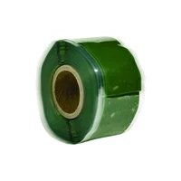 Cinta de Silicona Color Verde de 2.54 cm X 3.65 M