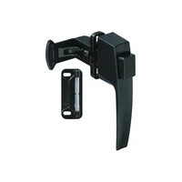 Pestillo con Botón Pulsador 4.44 cm Negro