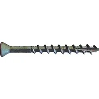 Tornillo Autoperforado para Madera Cabeza Estrel N. 7 X 6.35 cm Verde